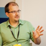Gábor Polyák, Gründer des Think Tank Mertek Media Monitor; Foto: Stahlke