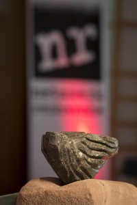 Die verschlossene Auster ging dieses Jahr an Heckler & Koch. Foto: Raphael Hünerfauth