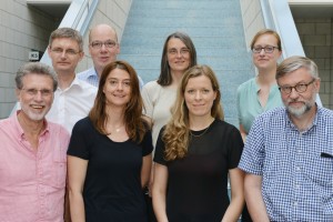 Bernd Kastner, Markus Grill, Renate Daum, Christina Elmer, Gert Monheim, Cordula Meyer, Julia Stein und Egmont Koch. Foto: Wulf Rohwedder