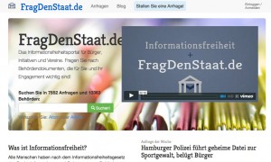 Das Portal fragdenstaat.de soll Anfragen nach Behördendokumenten erleichtern.