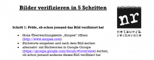 PDF #nr17 Bilder vertifizieren