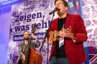 Im Bild: NR Konferenz Hamburg 2023 Copyright: Nick Jaussi / Netzwerk Recherche Im Bild: NR Konferenz Hamburg 2023 Copyright: Nick Jaussi / Netzwerk Recherche