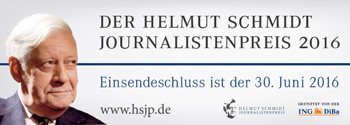 Anzeige Helmut Schmidt Jornamlistenpreis