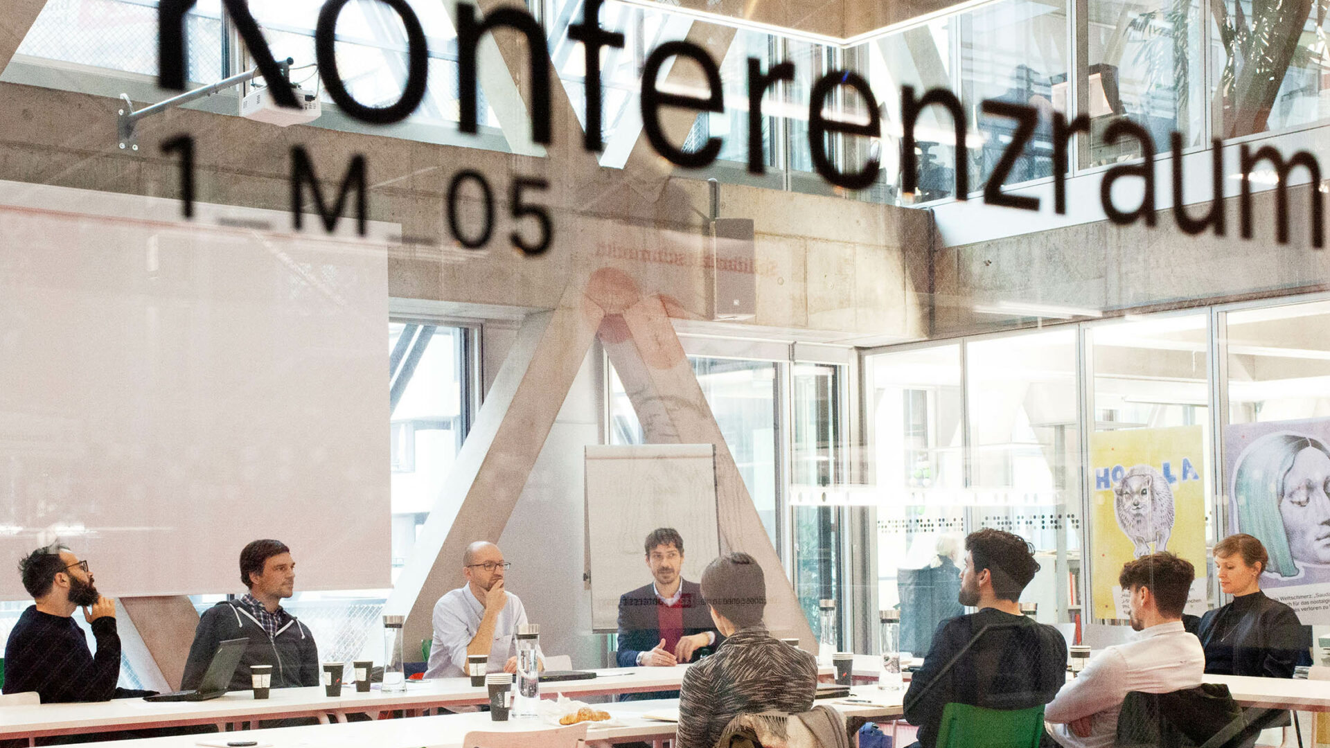 Grow Workshop im Konferenzraum der taz