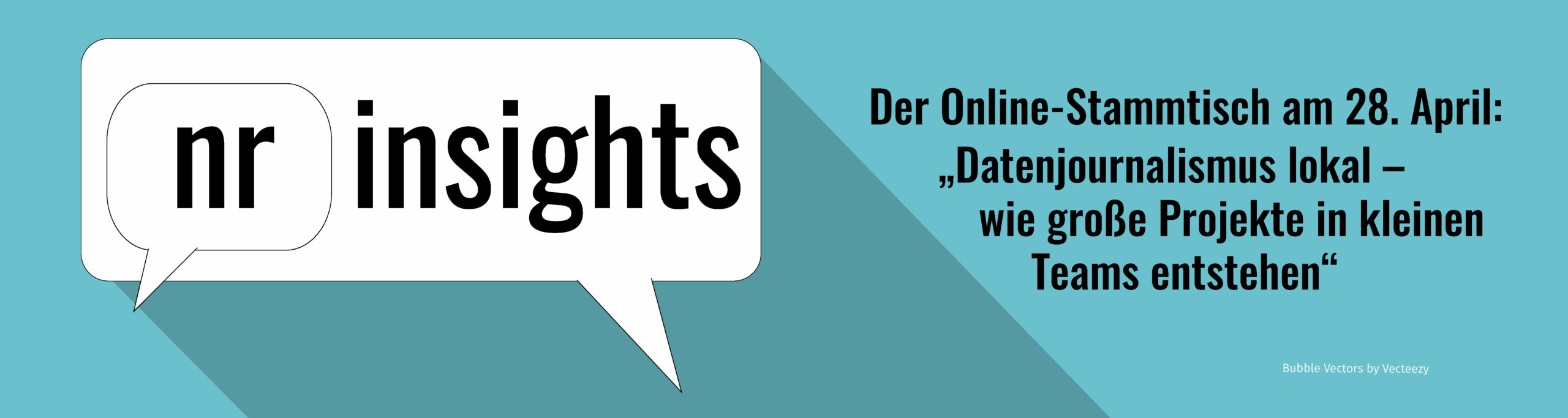 nr-insights am 28. April zum Thema „Datenjournalismus lokal – wie große Projekte in kleinen Teams entstehen“: nrch.de/insights