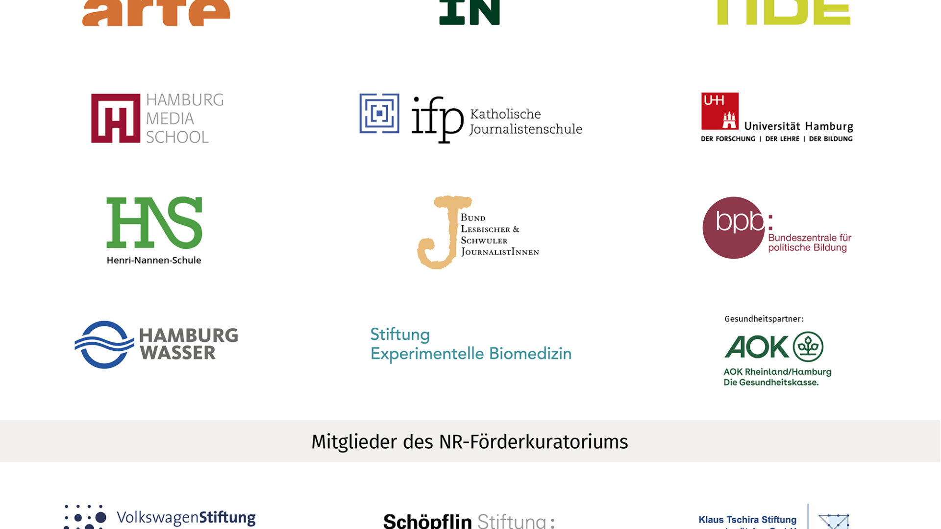 Förderer und Partner der NR22