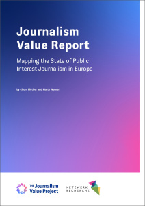 Journalism Value Report