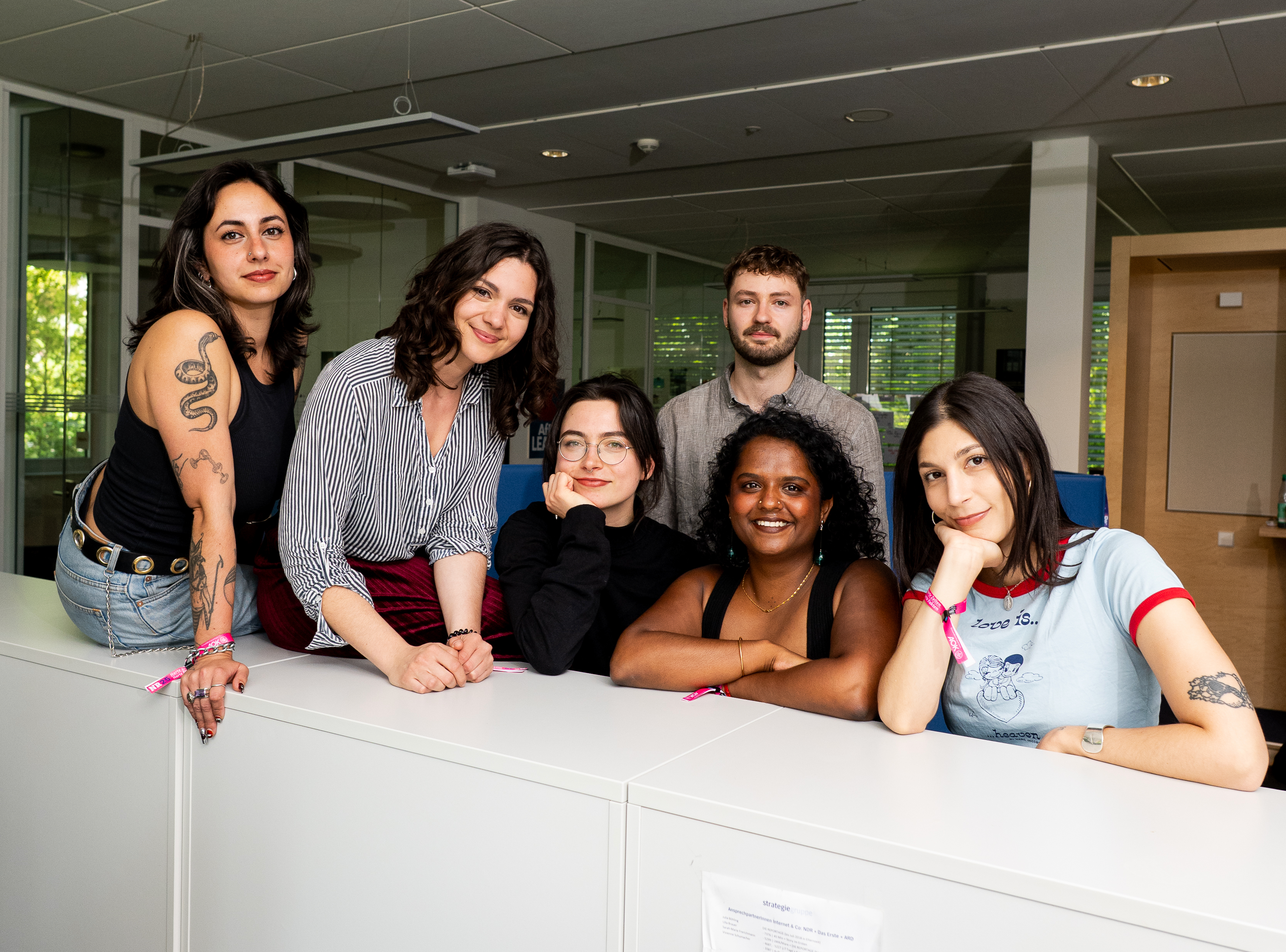 6 Investigativ-Fellow 2025 auf der NR-Jahreskonferenz 2025: Foto: Andreas Domma