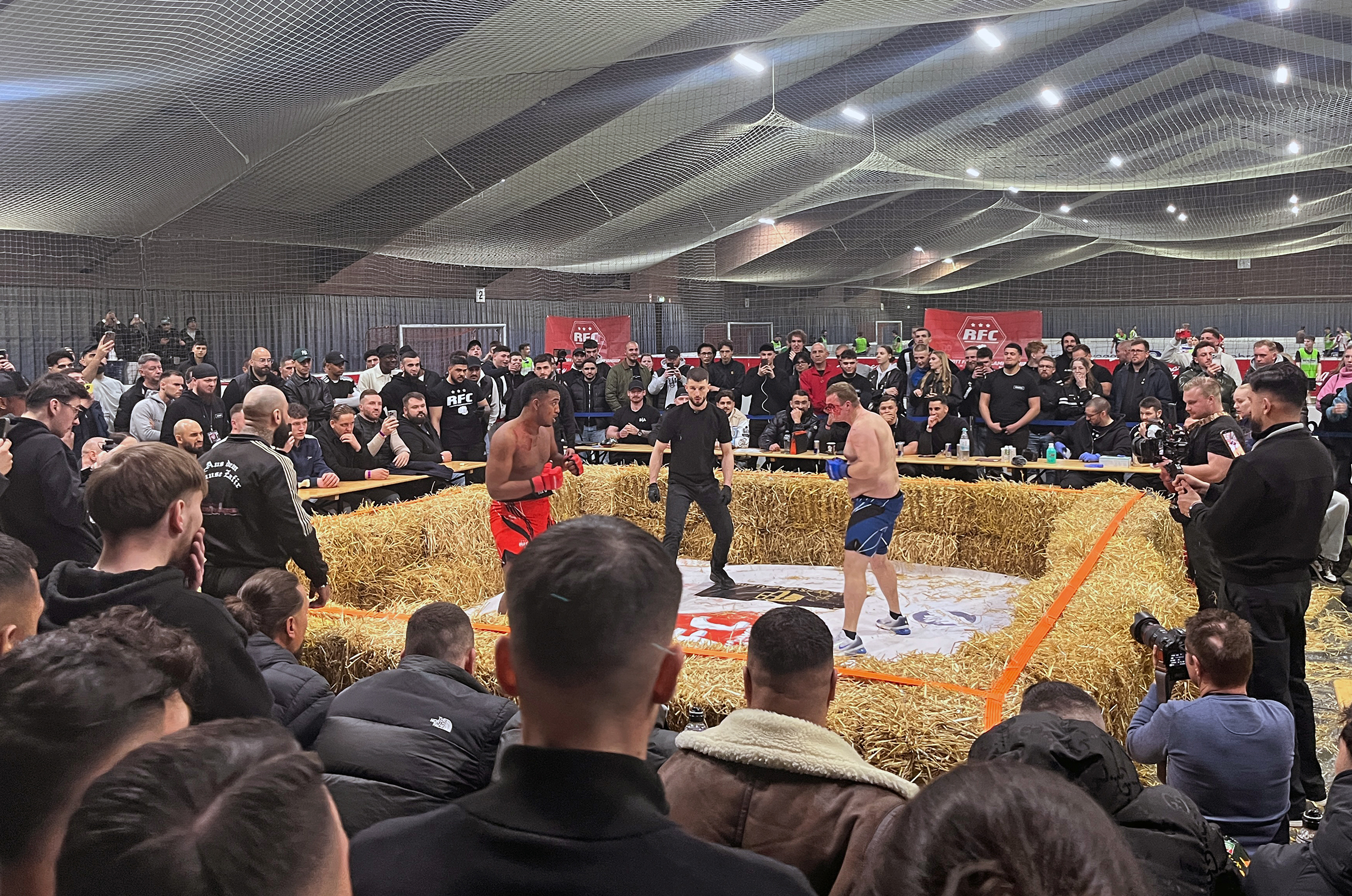 Kampf bei den "Ruhrpott Fighting Championships".